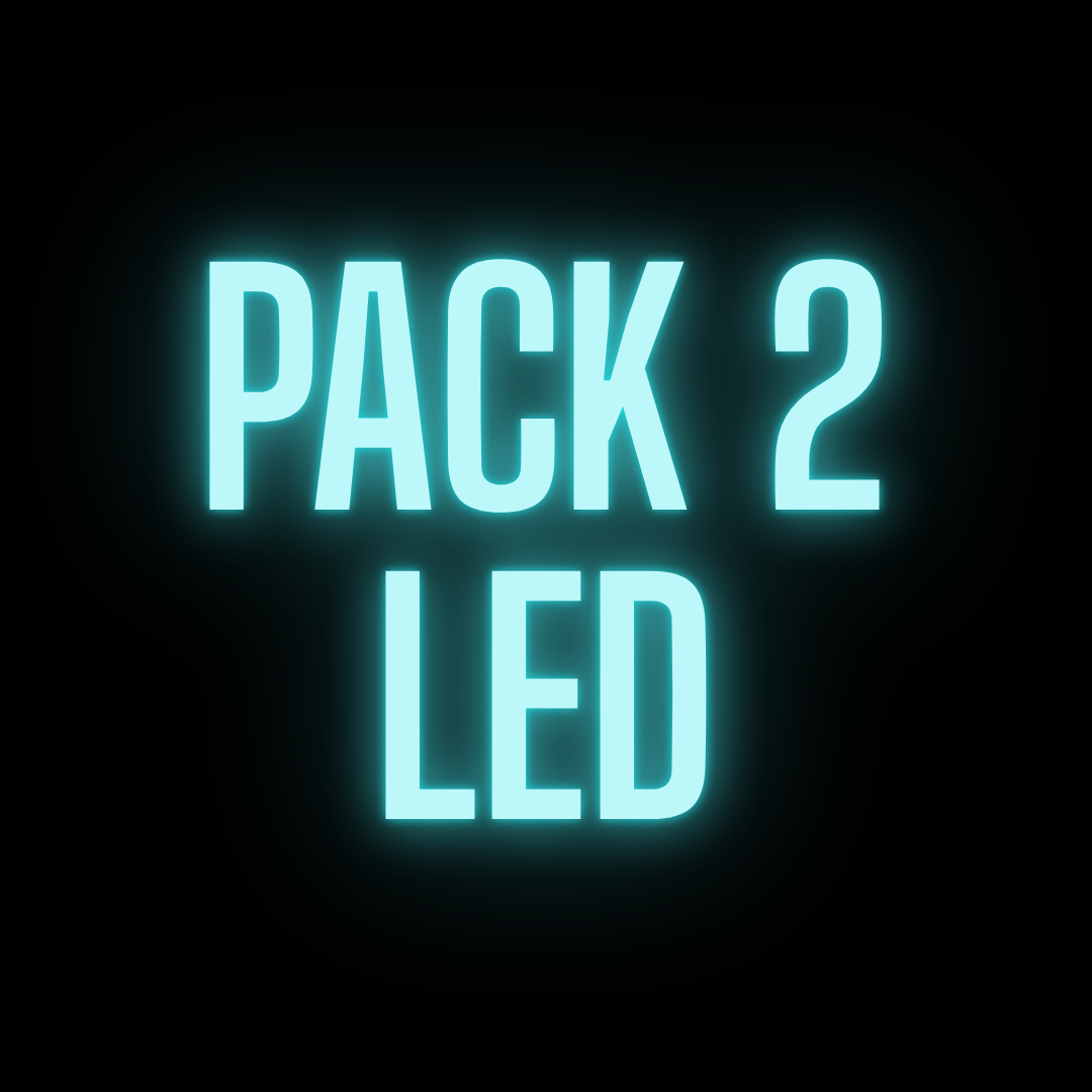 Pack 2 LED