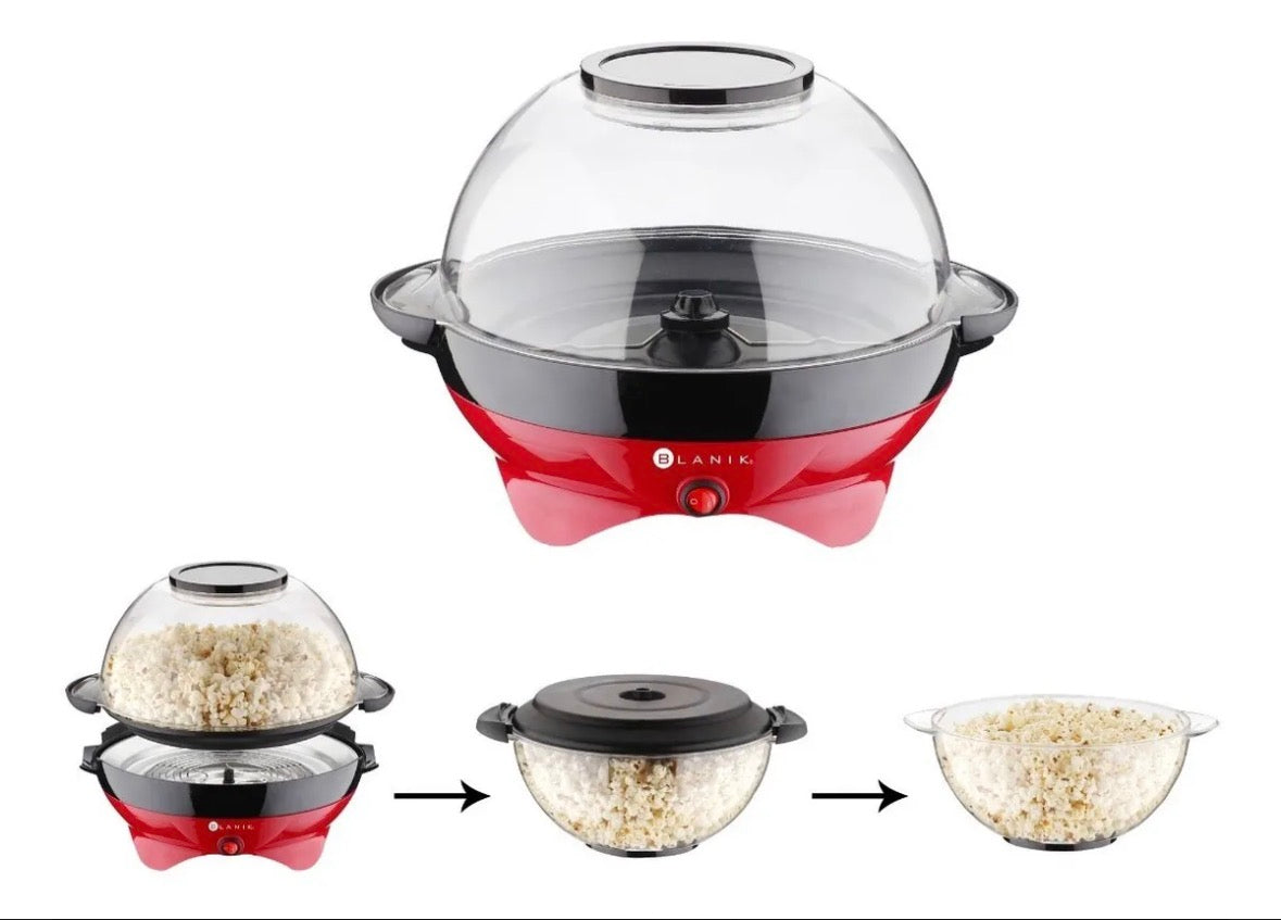 Kit Pop Corn: Máquina de Cabritas + Insumos (10 Personas)