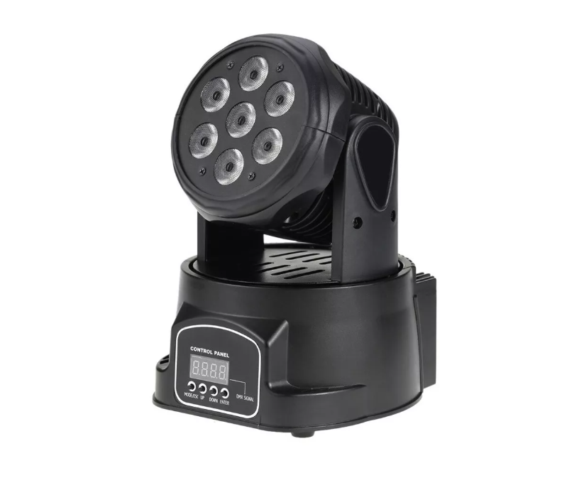Cabeza Móvil Robotica Par 7 Led