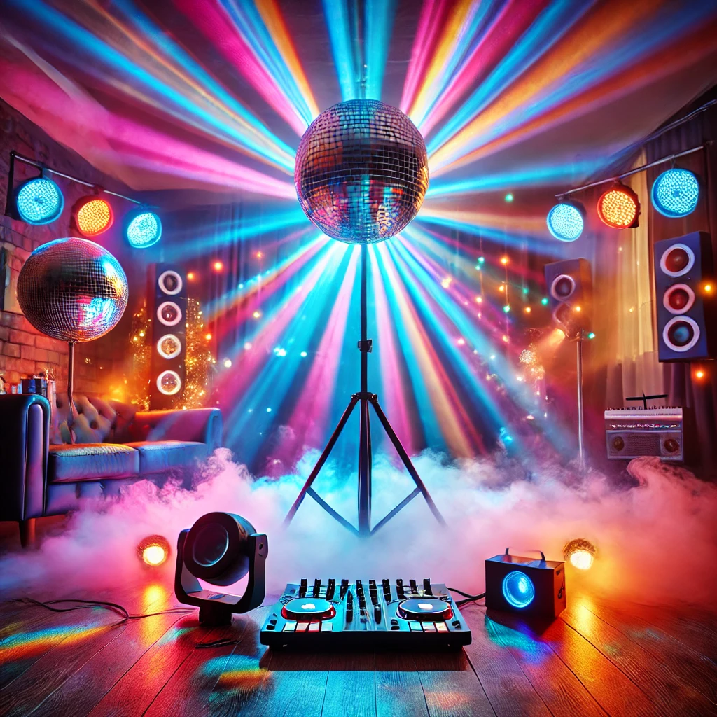 Audio, luces y video para fiestas