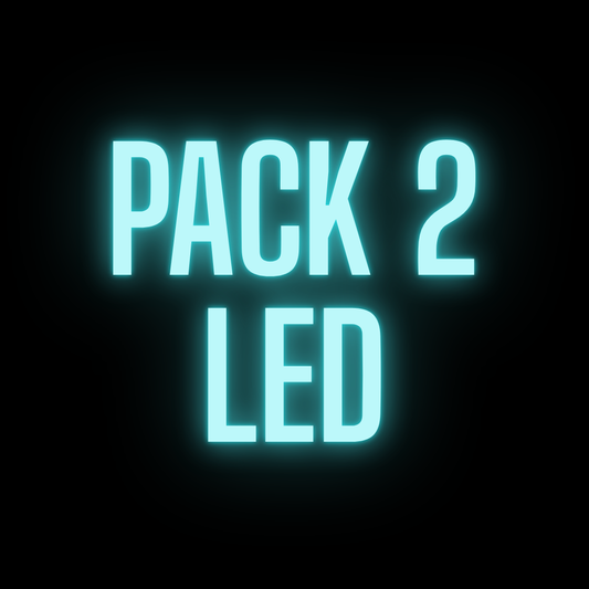 Pack 2 LED