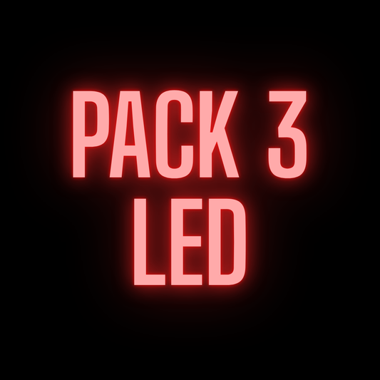 Pack 3 LED