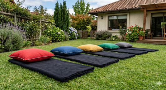 Kit Confort: 5 Mantas XL + 5 Cojines (Pack de Acomodación)