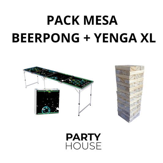 Pack Beerpong + Yenga XL